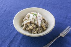 マッシュルームのクリームパスタ