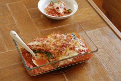 ホウレン草とツナの豆腐グラタン