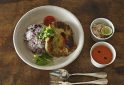 ミントと香菜のローストチキン