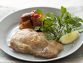 豚肉のモッツァレラサンドソテー　ラタトゥイユ添え