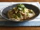 白身魚とアボカドのぶっかけソーメン