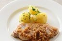 豚肉のアップルジンジャーソース