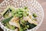 枝豆とキュウリと蒸し鶏の中華和え