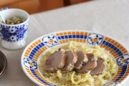豚ももブロックとキャベツのレモン蒸し煮