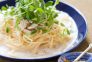 豆乳と柚子こしょうのパスタ