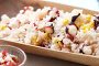 タコとトウモロコシの炊き込みご飯