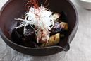 ナスと鶏肉の花椒炒め