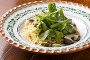 きのこと春菊のアンチョビバターソーススパゲティー