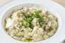 カリフラワーと豆乳のリゾット