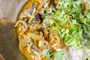 トマトとナスのアジアンココナッツカレー