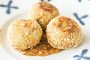里芋とくるみの和風コロッケ