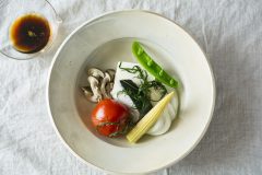 白身魚と野菜のディル蒸し