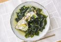 白身魚とわかめのスープ
