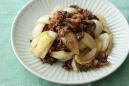 牛肉と玉ねぎのオイスター炒め