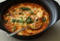鶏肉とトマトのキムチ鍋仕立て